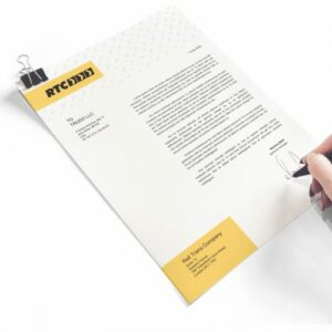Company Letterhead Royal Executive